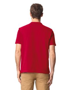 Polo doble piqué Softstyle® hombre