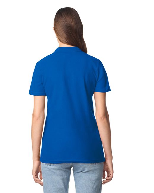 Polo da donna in piqué doppia Softstyle®