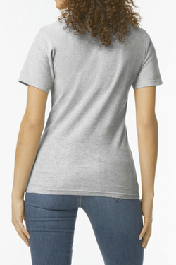 Polo da donna in piqué doppia Softstyle®