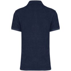 Eco-friendly men's Terry Towel polo shirt