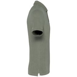 Eco-friendly men's Terry Towel polo shirt