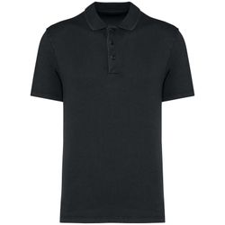 Umweltfreundliches ausgewaschenes Herren-Polohemd aus Jersey