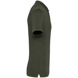 Umweltfreundliches ausgewaschenes Herren-Polohemd aus Jersey