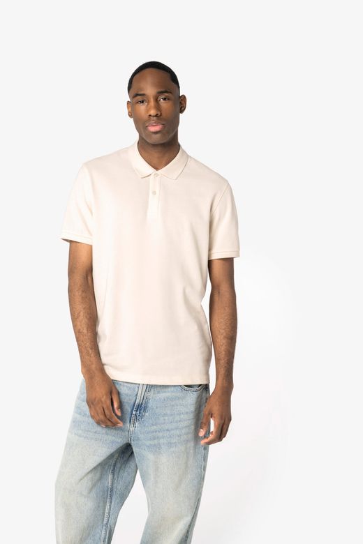 Polo uomo ecosostenibile maglia piqué