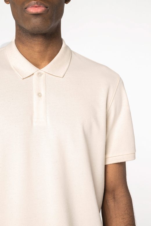 Polo uomo ecosostenibile maglia piqué