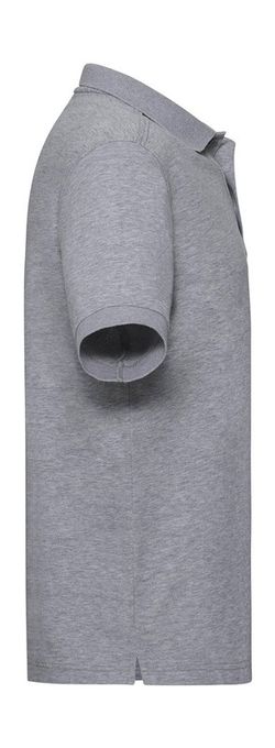 Stretch men's fitted polo shirt