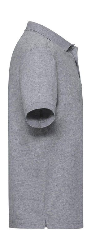 Stretch men's fitted polo shirt