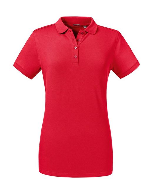Polo entallado Stretch mujer