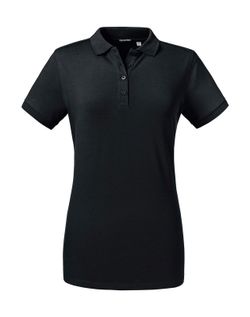 Polo entallado Stretch mujer