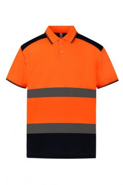Polo Fluo 2 tonos