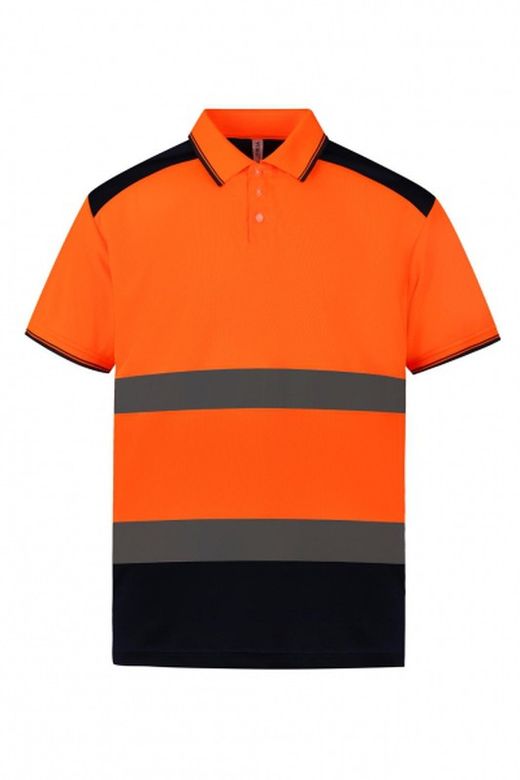 Polo Fluo 2 tonos