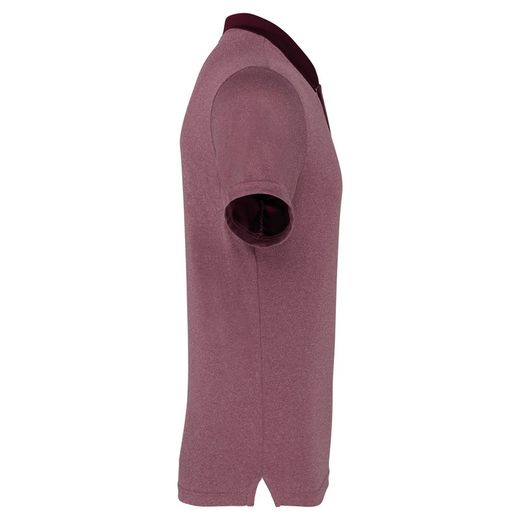 Erwachsene Kurzarm Heather Polo