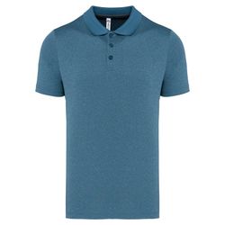 Erwachsene Kurzarm Heather Polo