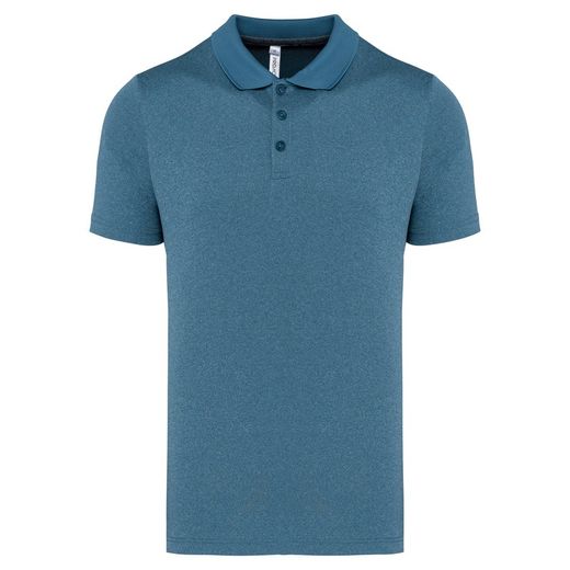 Erwachsene Kurzarm Heather Polo