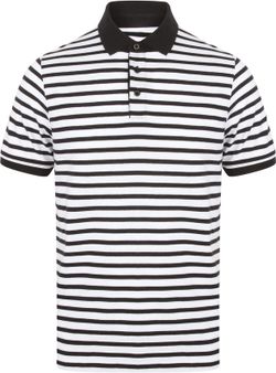 Striped Jersey Polo