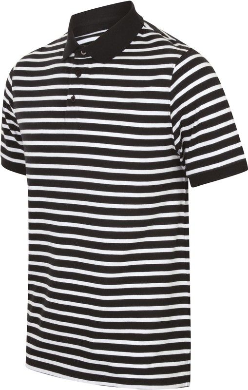 Striped Jersey Polo