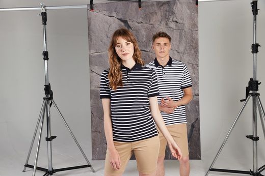 Polo Jersey listrado