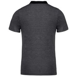 Bicolor Jersey Polo für Herren