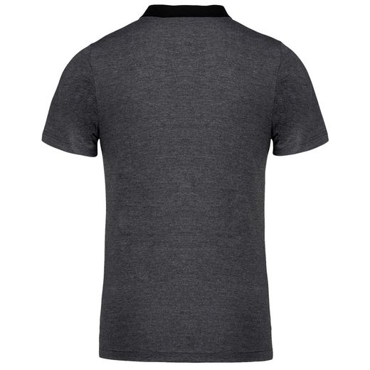 Bicolor Jersey Polo für Herren