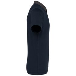 Bicolor Jersey Polo für Herren