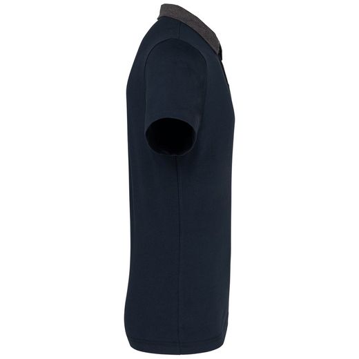 Bicolor Jersey Polo für Herren