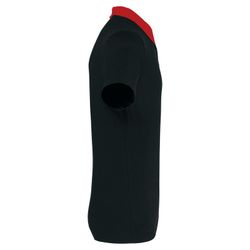 Bicolor Jersey Polo für Herren