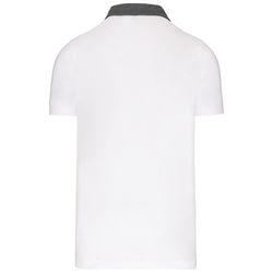 Bicolor Jersey Polo für Herren