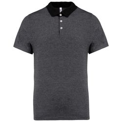 Bicolor Jersey Polo für Herren