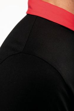 Bicolor Jersey Polo für Herren