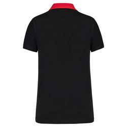 Polo Jersey Bicolor Mujer