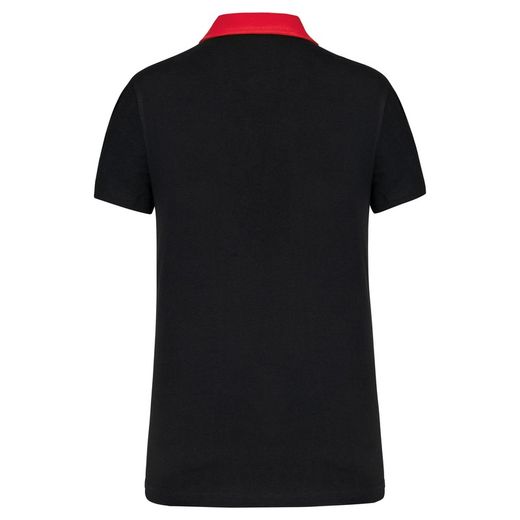 Polo Jersey Bicolor Mujer
