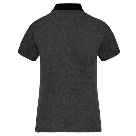 Polo Jersey Bicolor Mujer