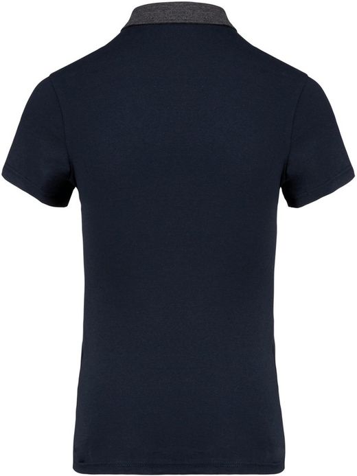 Polo Jersey Bicolor Mujer