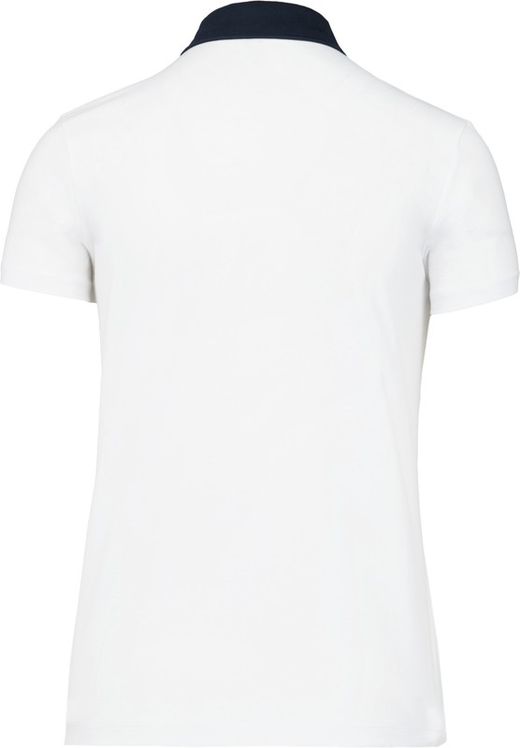 Polo Jersey Bicolor Mujer