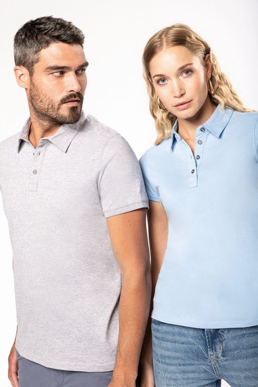 Polo jersey manga corta hombre