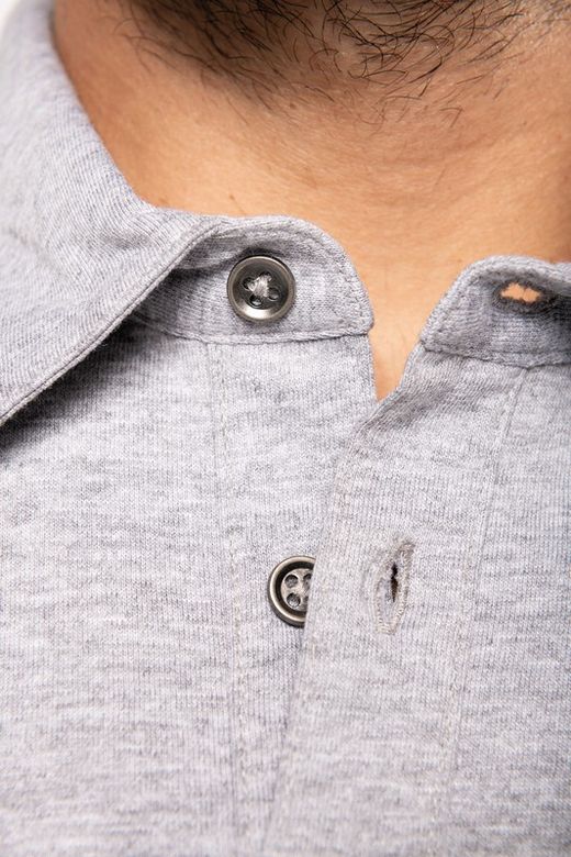 Polo jersey manga corta hombre