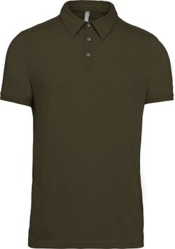 Polo jersey manga corta hombre