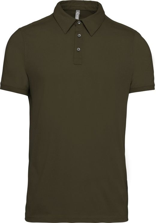 Polo jersey manga corta hombre