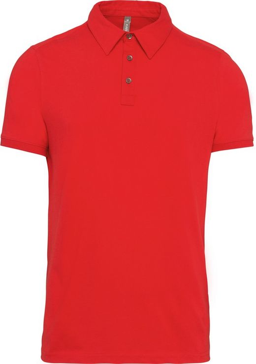 Polo jersey manga corta hombre