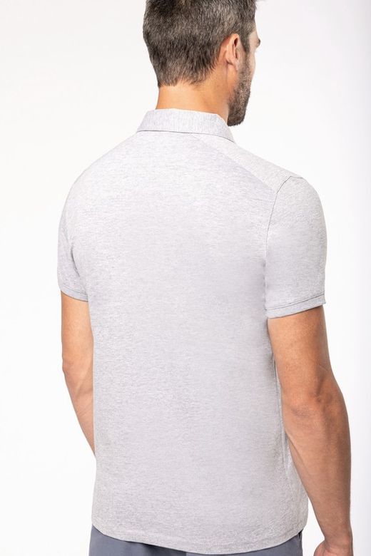 Polo jersey manga corta hombre