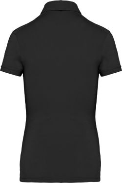 Jersey-Kurzarm-Polohemd für Damen