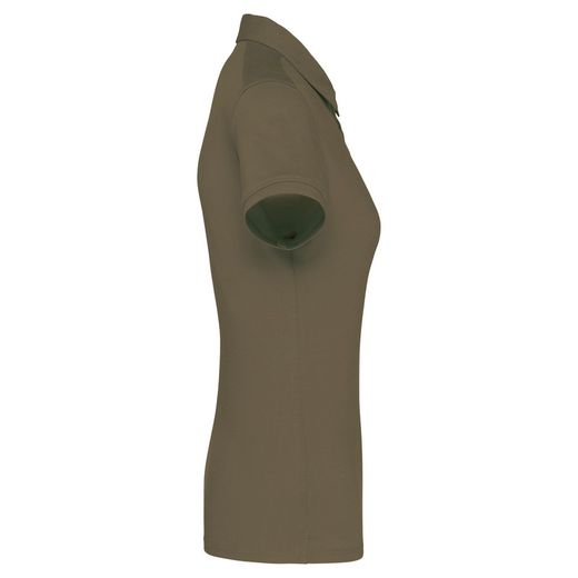 Jersey-Kurzarm-Polohemd für Damen
