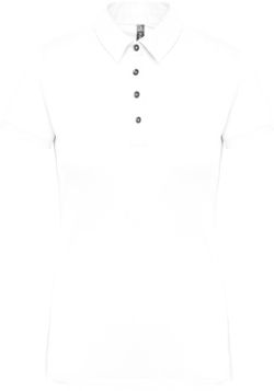 Jersey-Kurzarm-Polohemd für Damen