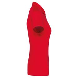 Jersey-Kurzarm-Polohemd für Damen