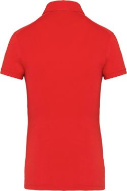Jersey-Kurzarm-Polohemd für Damen