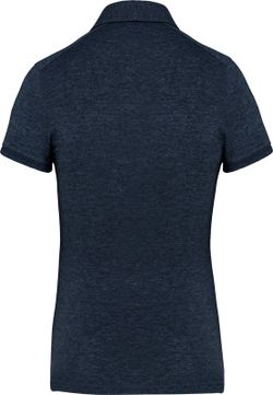 Jersey-Kurzarm-Polohemd für Damen