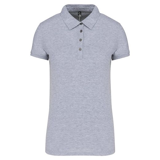 Jersey-Kurzarm-Polohemd für Damen