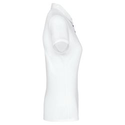 Jersey-Kurzarm-Polohemd für Damen