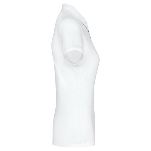 Jersey-Kurzarm-Polohemd für Damen