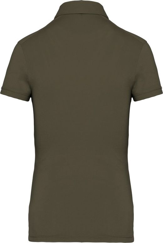 Jersey-Kurzarm-Polohemd für Damen